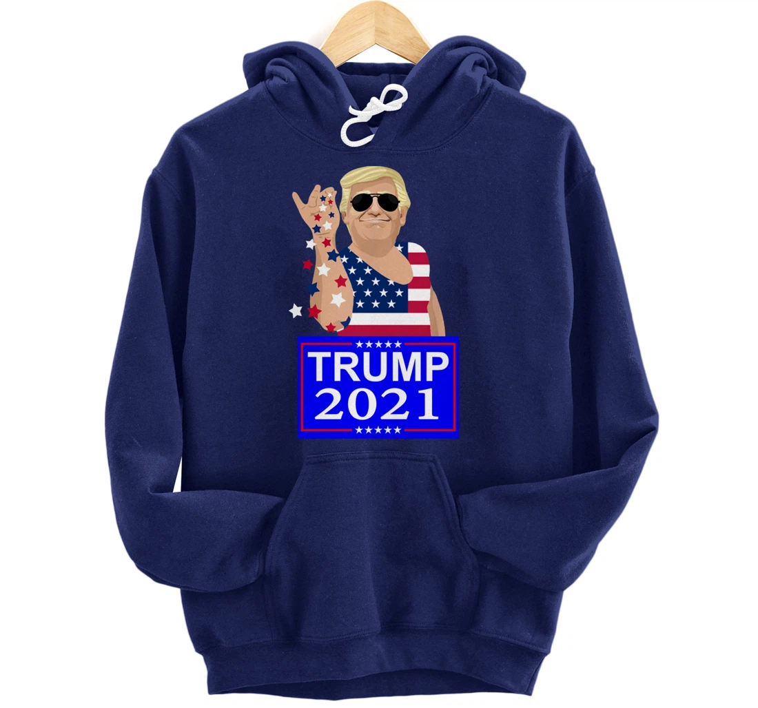 Trump 4 ever 2021 Election Pullover Hoodie