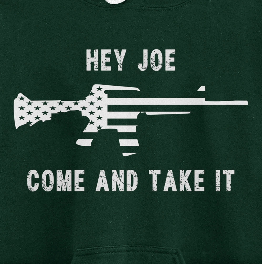 Hey Joe Come And Take It - 2nd Amendment - Trump - Biden Pullover Hoodie