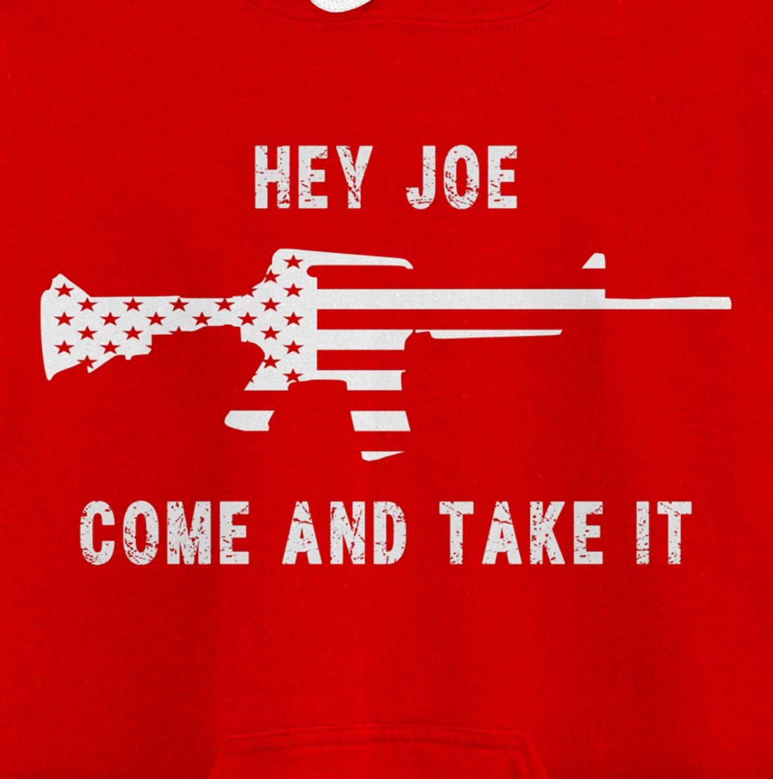 Hey Joe Come And Take It - 2nd Amendment - Trump - Biden Pullover Hoodie