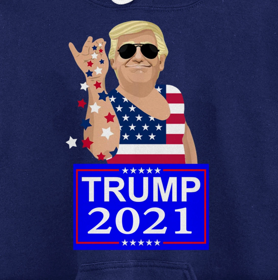 Trump 4 ever 2021 Election Pullover Hoodie