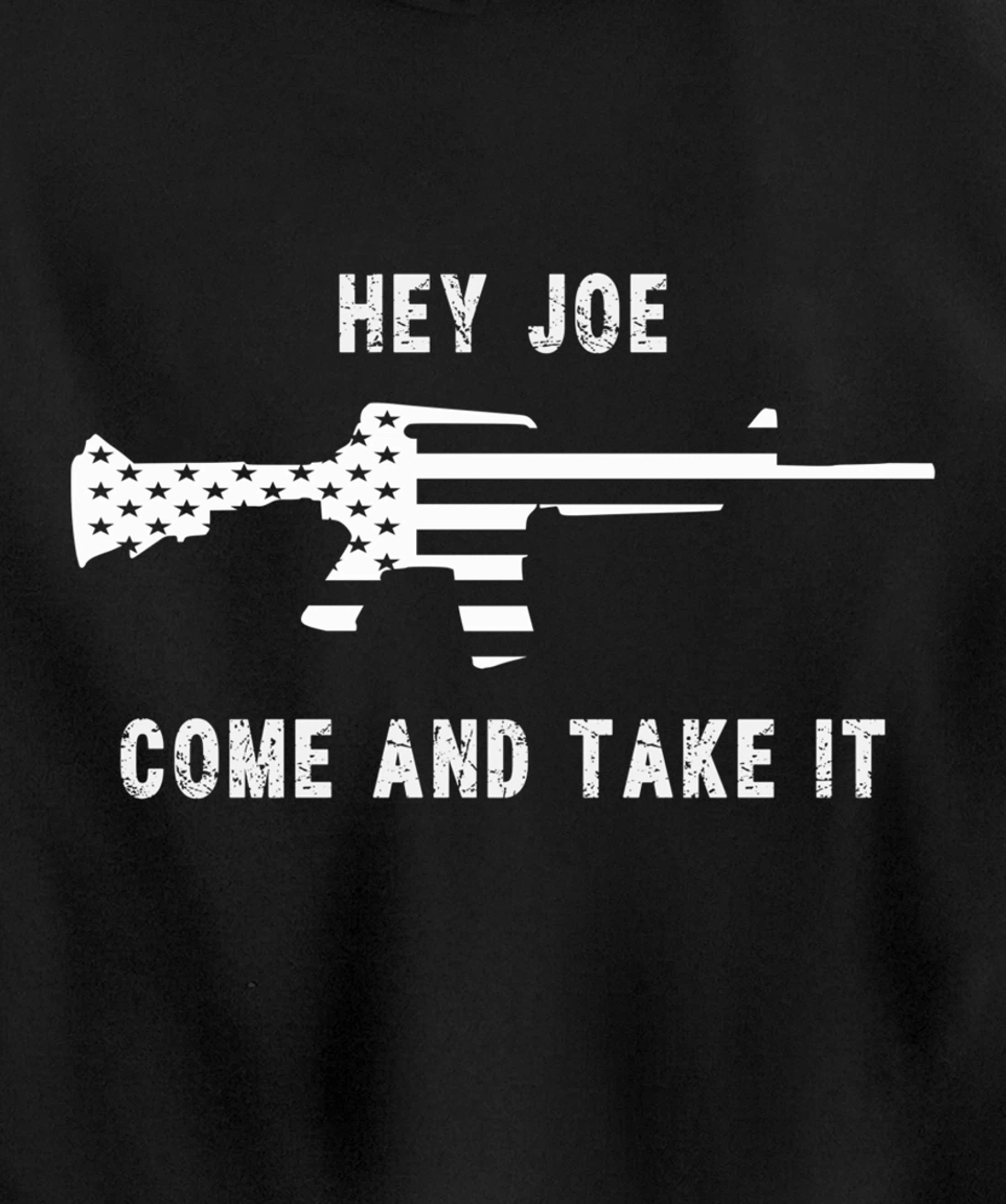 Hey Joe Come And Take It - 2nd Amendment - Trump - Biden Pullover Hoodie