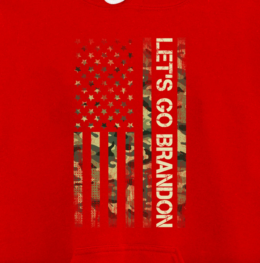 Let's Go Branson Camouflage Veteran US Flag Let Go Branson Pullover Hoodie
