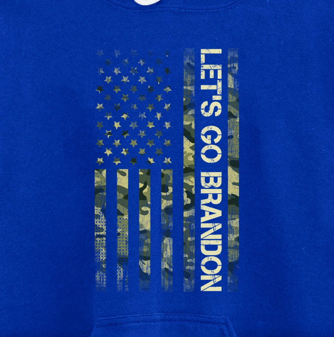 Let's Go Branson Camouflage Veteran US Flag Let Go Branson Pullover Hoodie