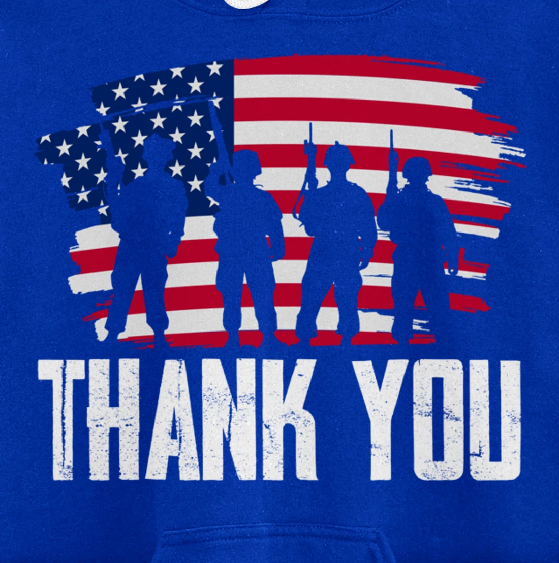 Veterans Day Thank You For Your Service Pullover Hoodie