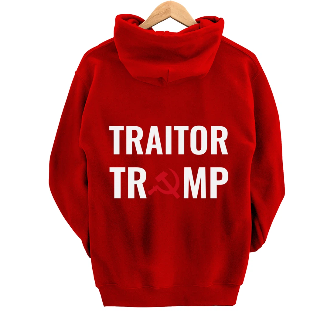 Traitor Trump Russian Asset Putins Puppet Pullover Hoodie