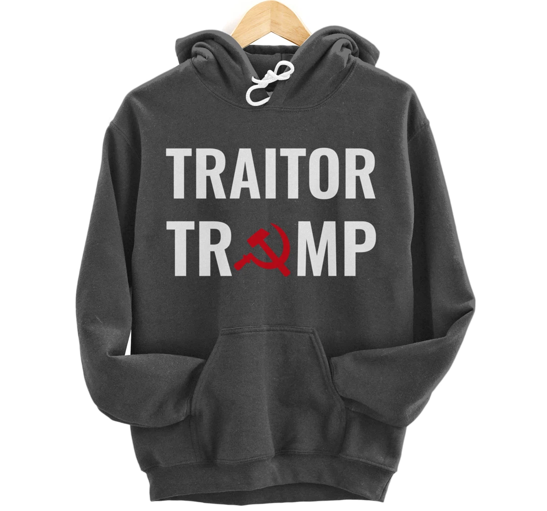 Traitor Trump Russian Asset Putins Puppet Pullover Hoodie
