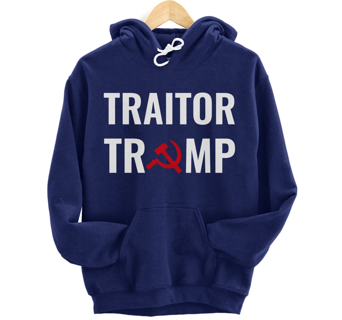 Traitor Trump Russian Asset Putins Puppet Pullover Hoodie
