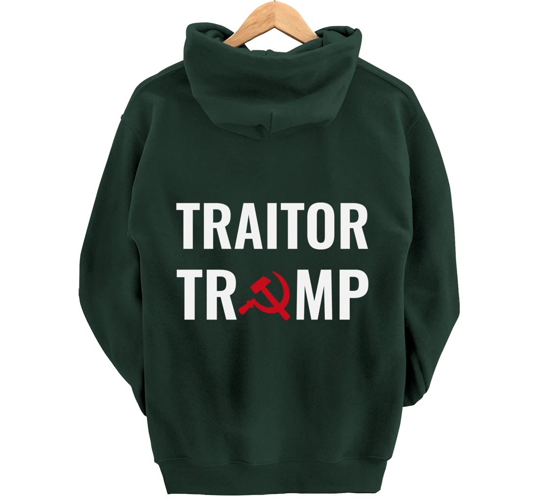 Traitor Trump Russian Asset Putins Puppet Pullover Hoodie