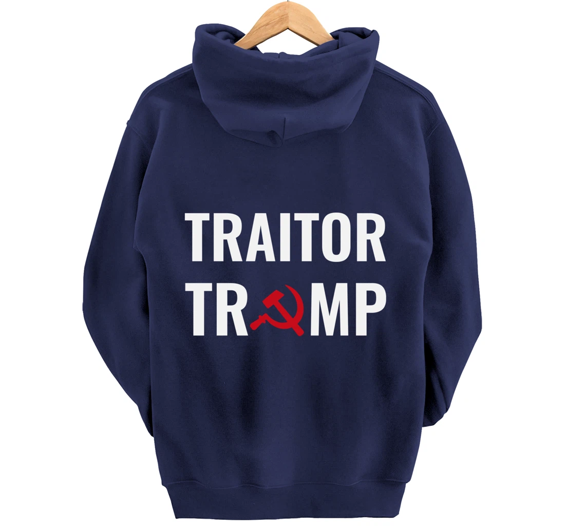 Traitor Trump Russian Asset Putins Puppet Pullover Hoodie