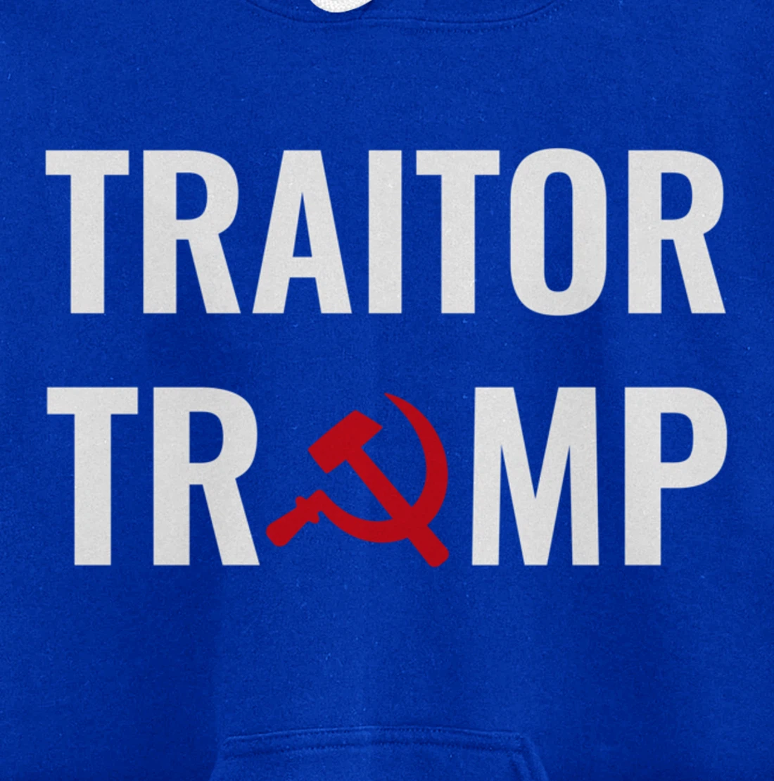 Traitor Trump Russian Asset Putins Puppet Pullover Hoodie