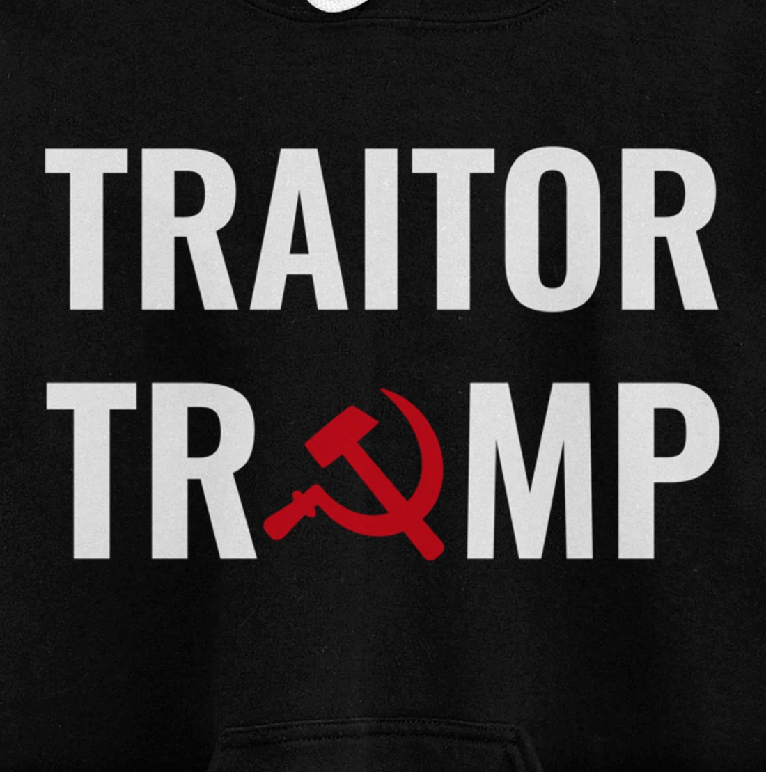 Traitor Trump Russian Asset Putins Puppet Pullover Hoodie
