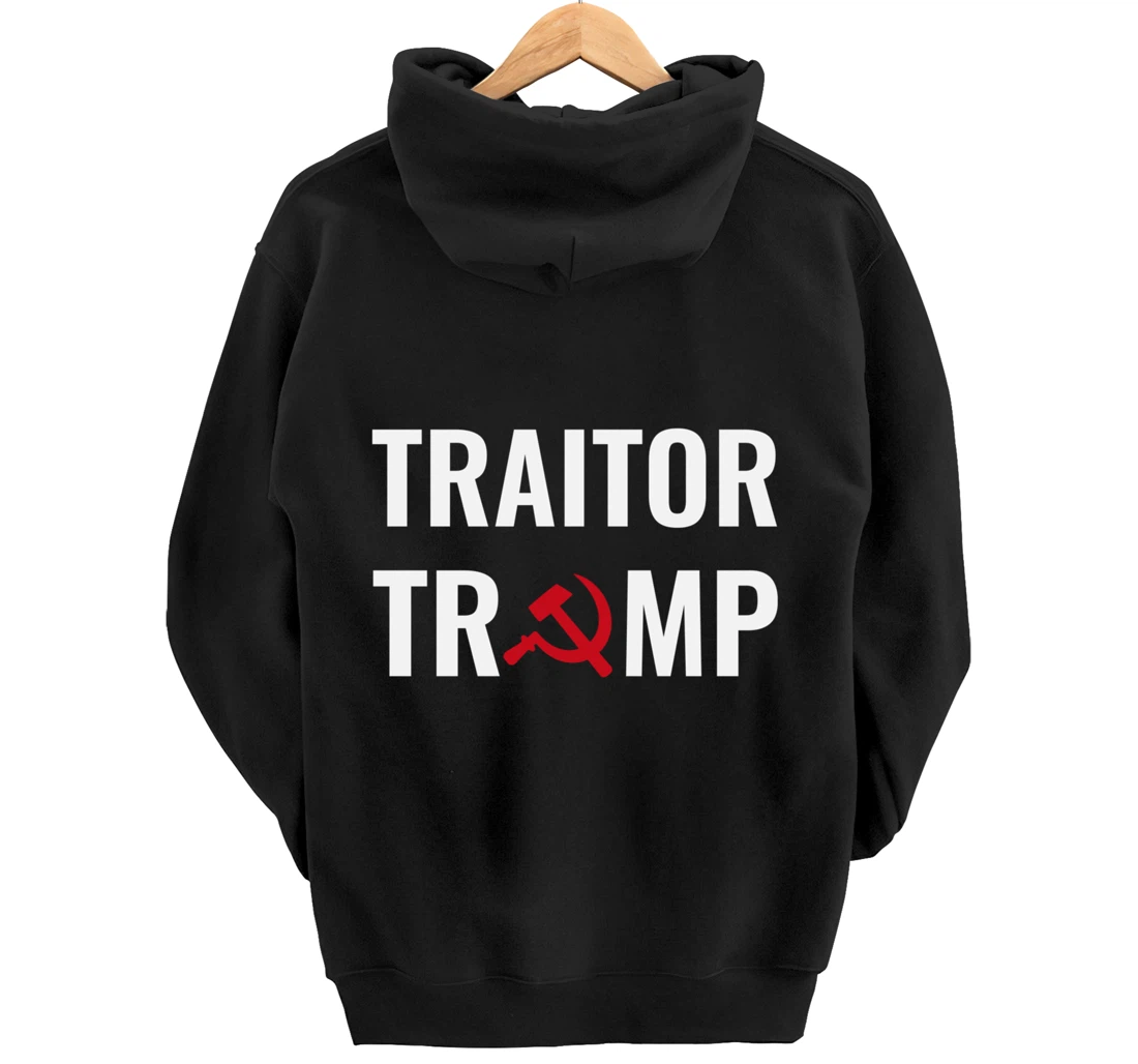 Traitor Trump Russian Asset Putins Puppet Pullover Hoodie