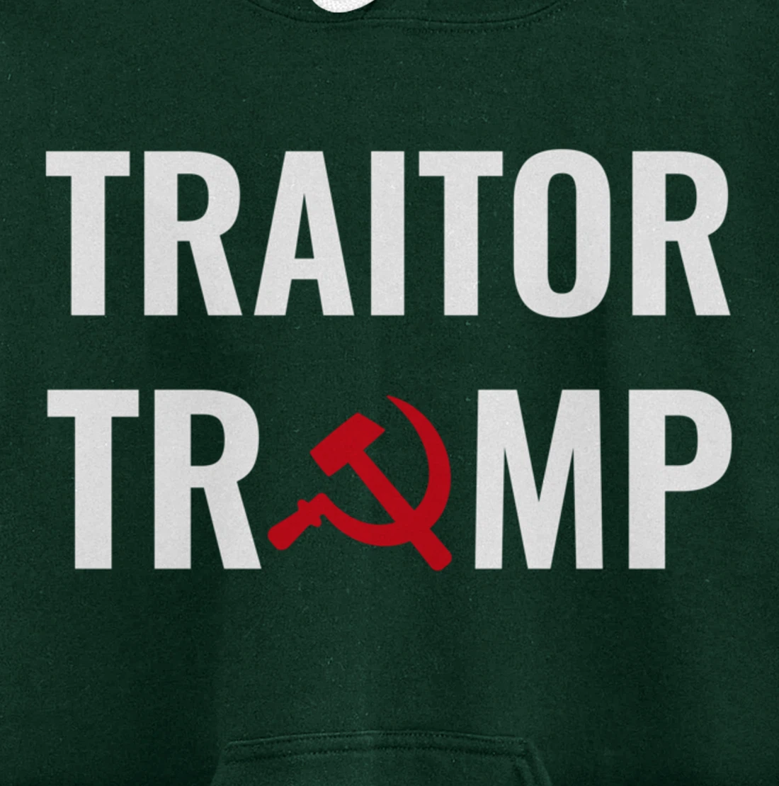 Traitor Trump Russian Asset Putins Puppet Pullover Hoodie