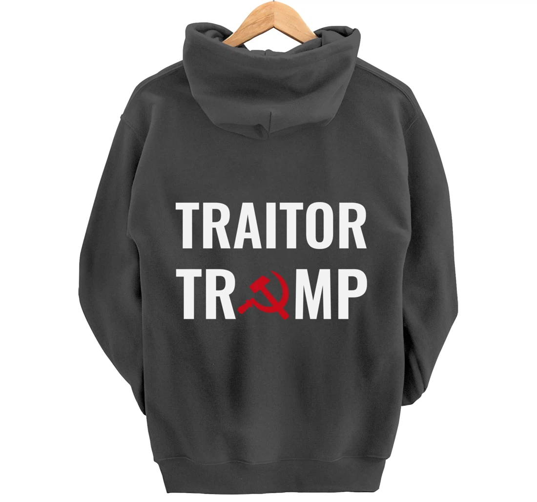 Traitor Trump Russian Asset Putins Puppet Pullover Hoodie