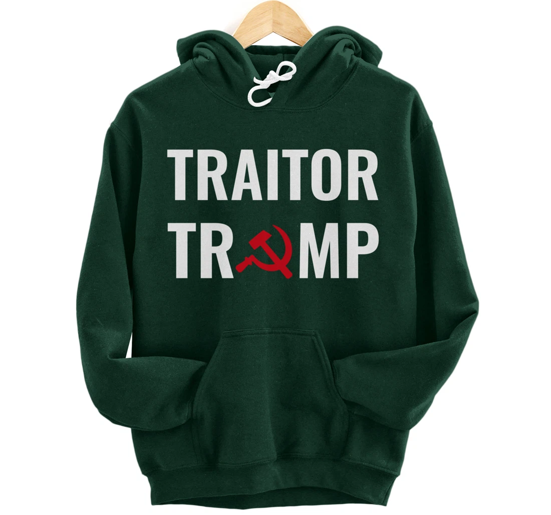 Traitor Trump Russian Asset Putins Puppet Pullover Hoodie