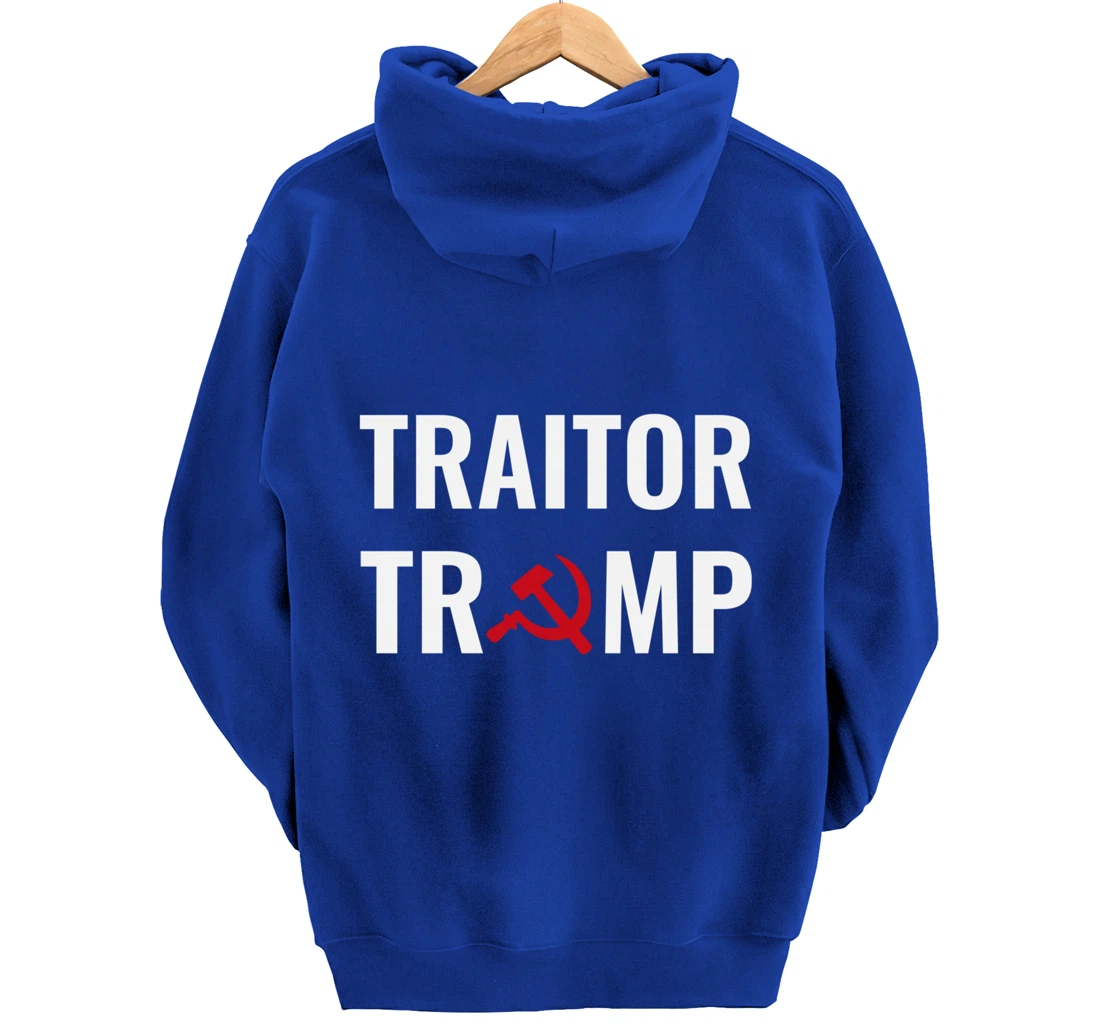 Traitor Trump Russian Asset Putins Puppet Pullover Hoodie