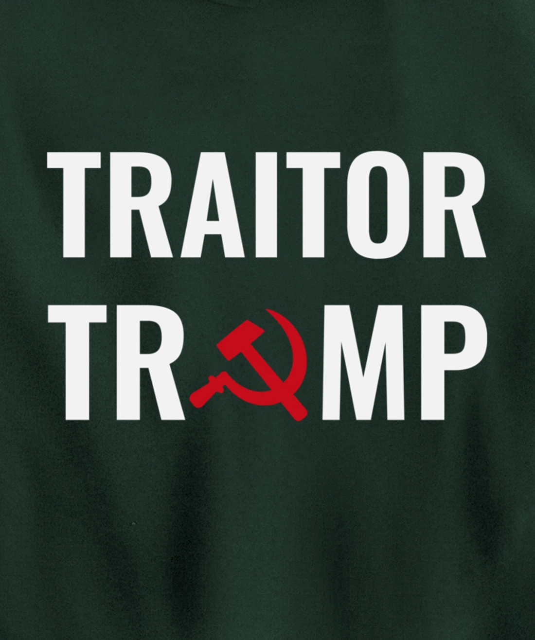 Traitor Trump Russian Asset Putins Puppet Pullover Hoodie