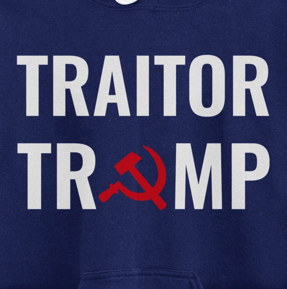 Traitor Trump Russian Asset Putins Puppet Pullover Hoodie
