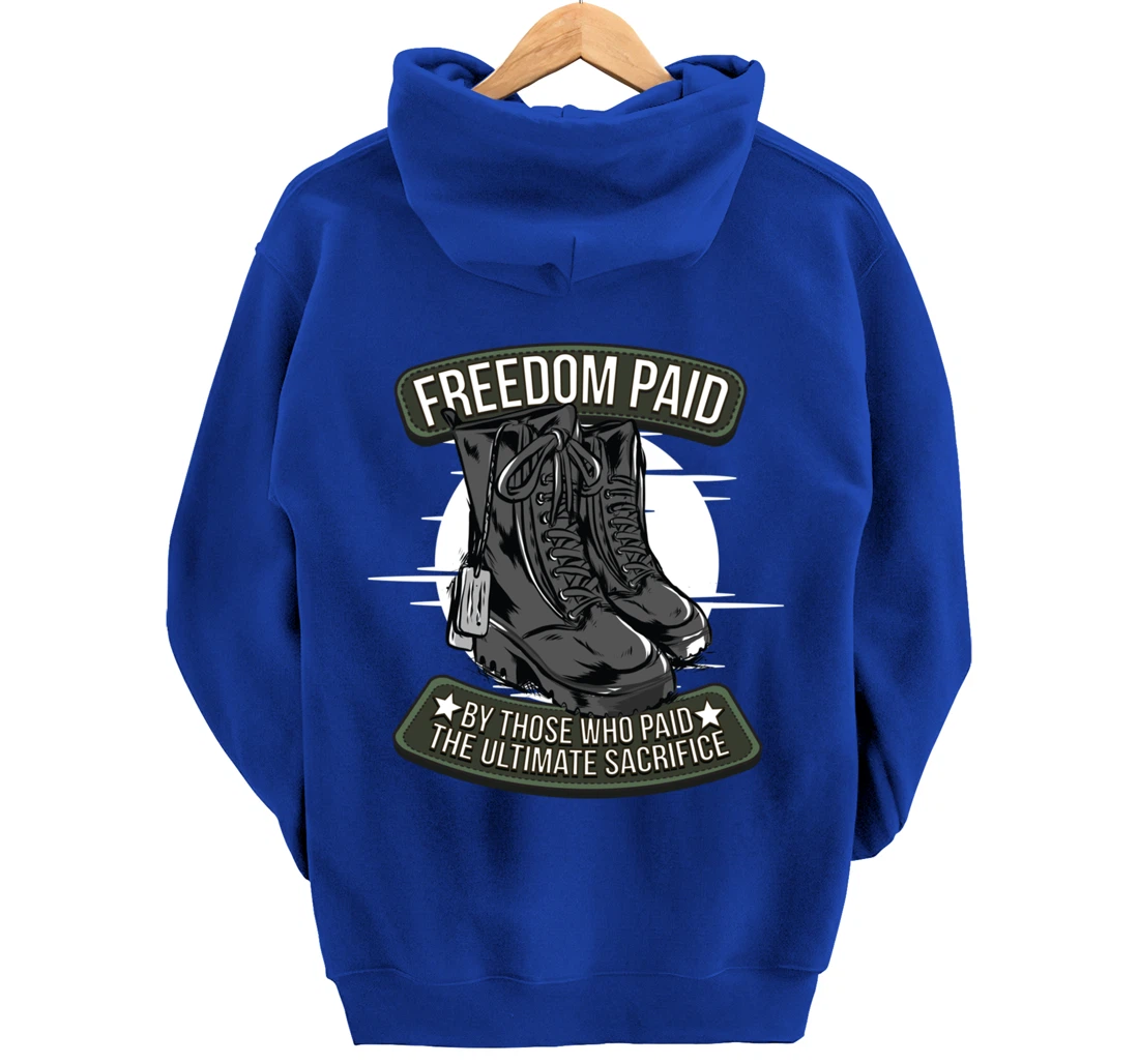 Veterans Day Thank You For Your Service Pullover Hoodie