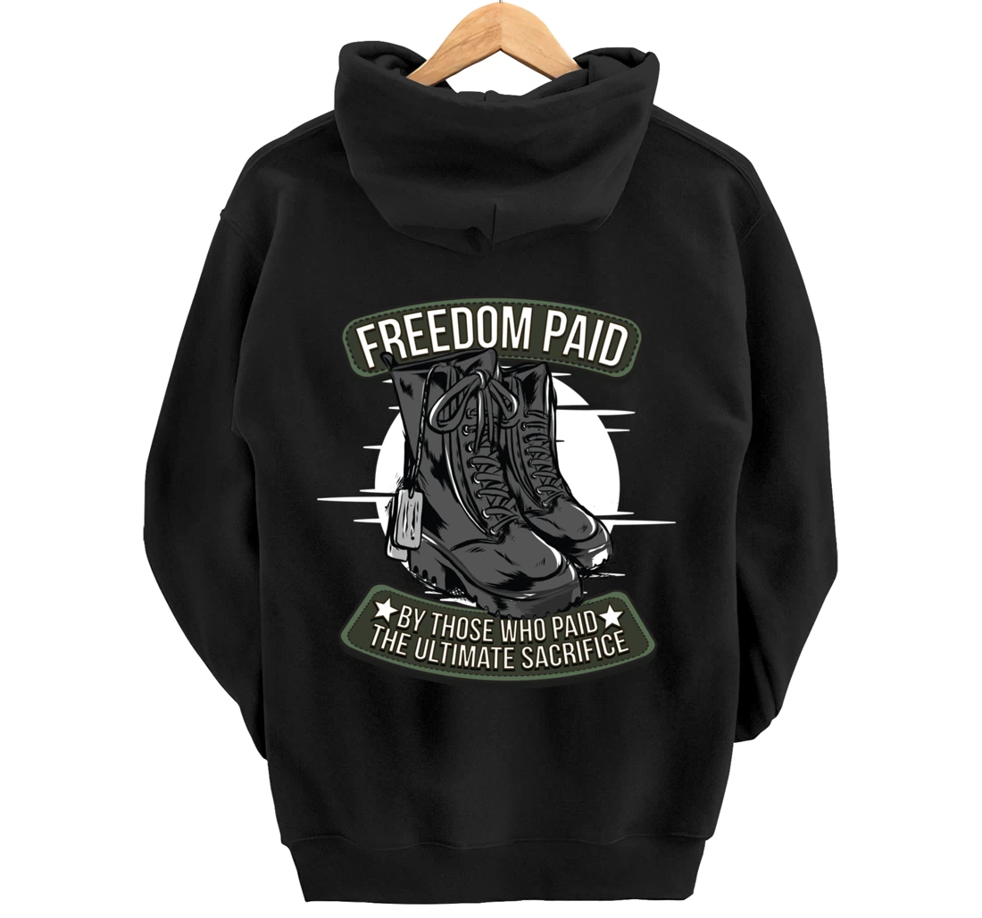 Veterans Day Thank You For Your Service Pullover Hoodie