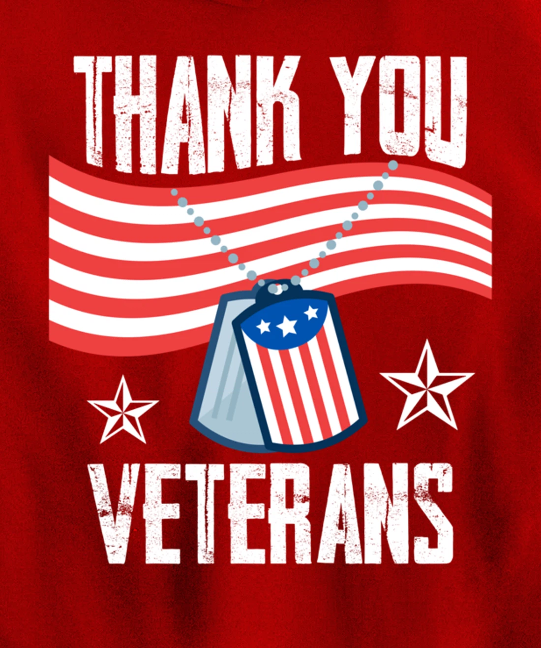 Veterans Day Thank You For Your Service Pullover Hoodie