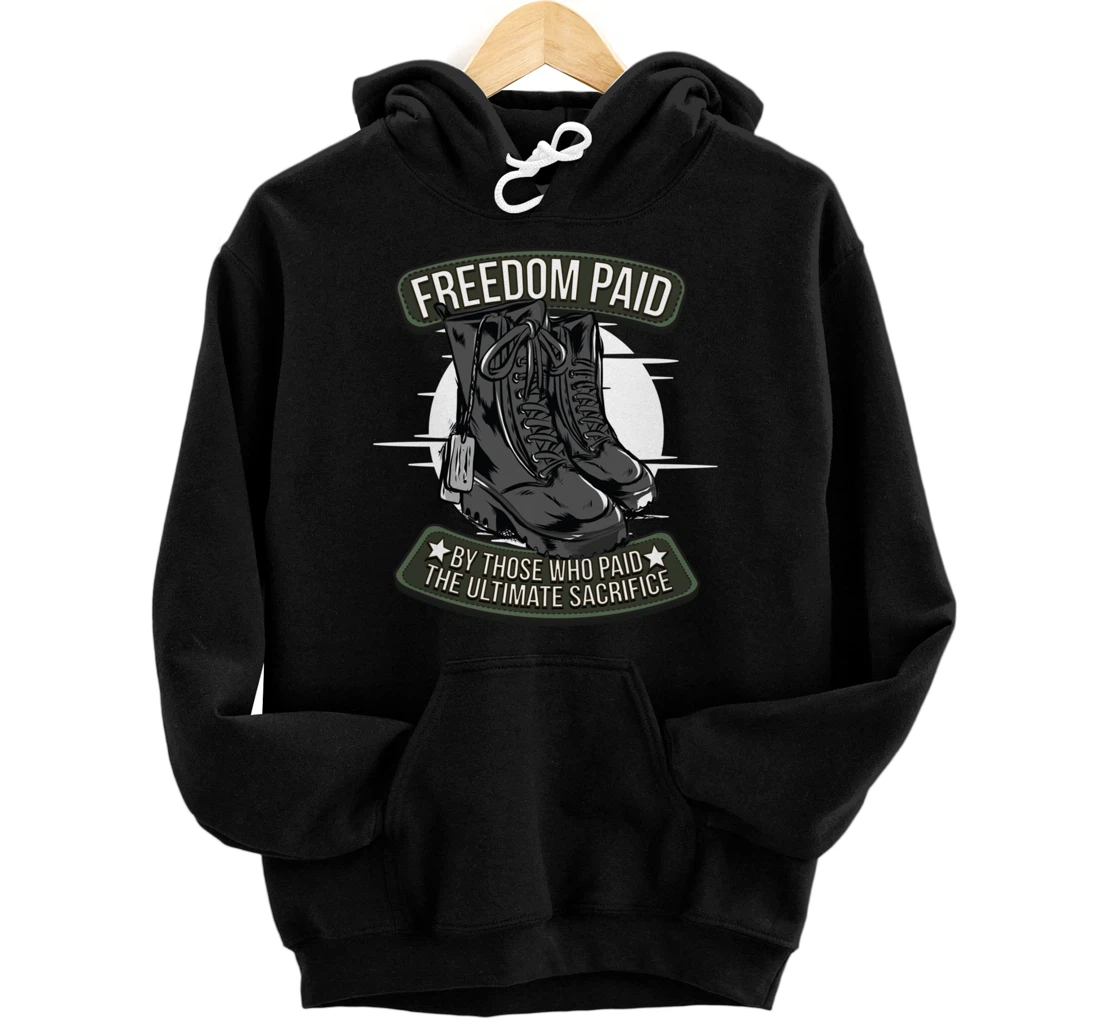 Veterans Day Thank You For Your Service Pullover Hoodie