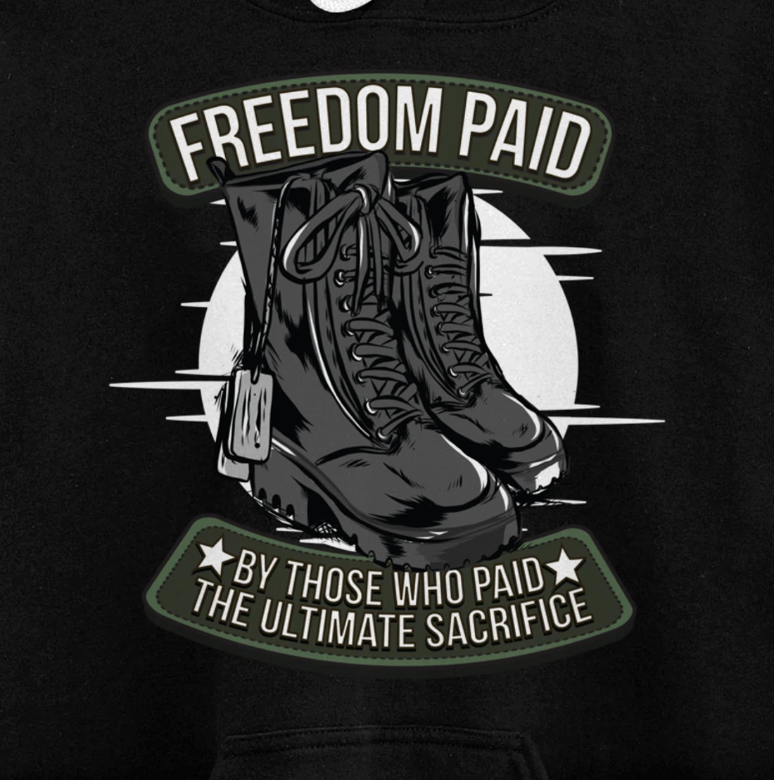 Veterans Day Thank You For Your Service Pullover Hoodie