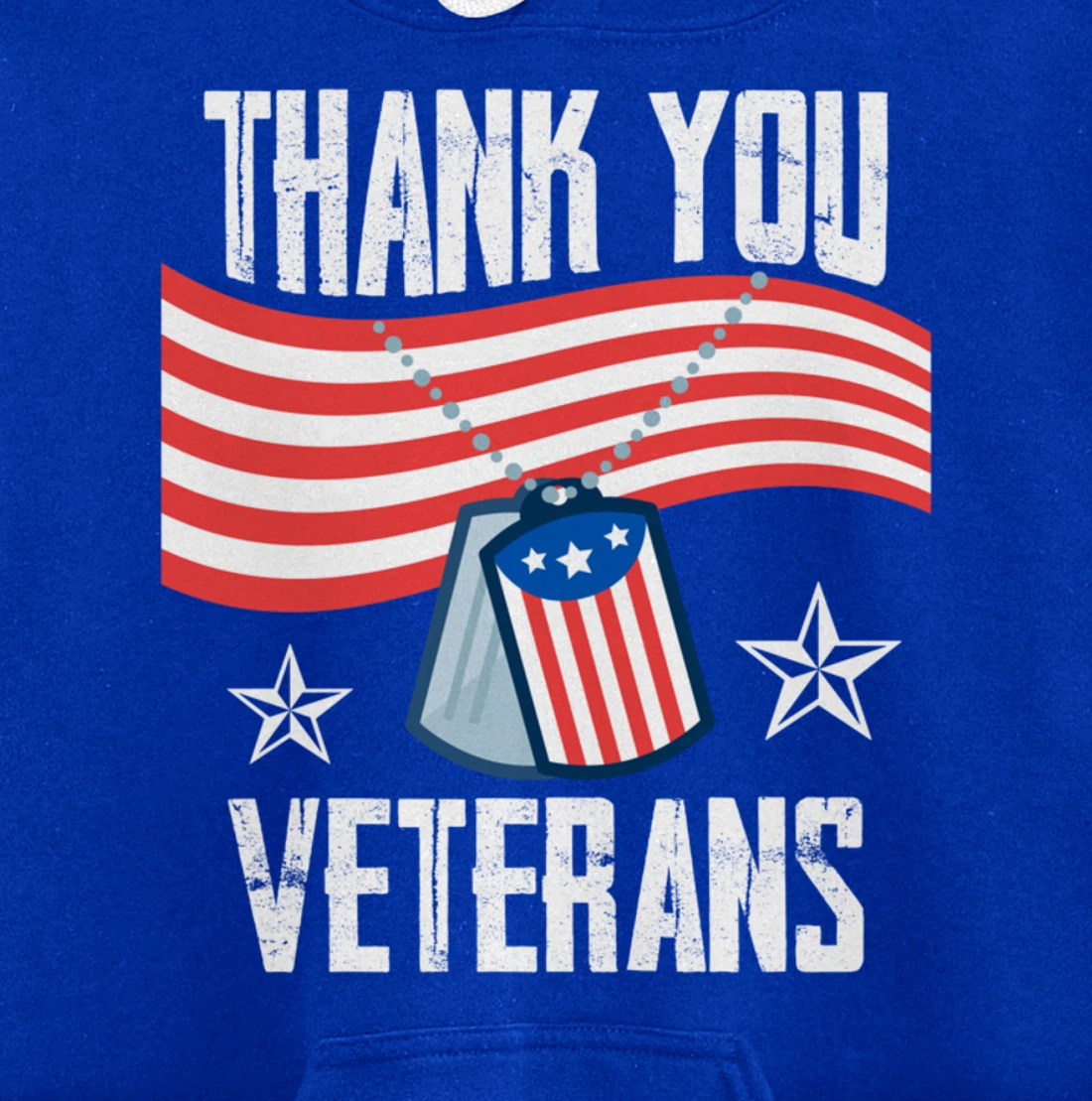 Veterans Day Thank You For Your Service Pullover Hoodie