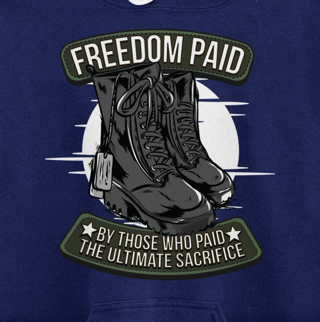 Veterans Day Thank You For Your Service Pullover Hoodie