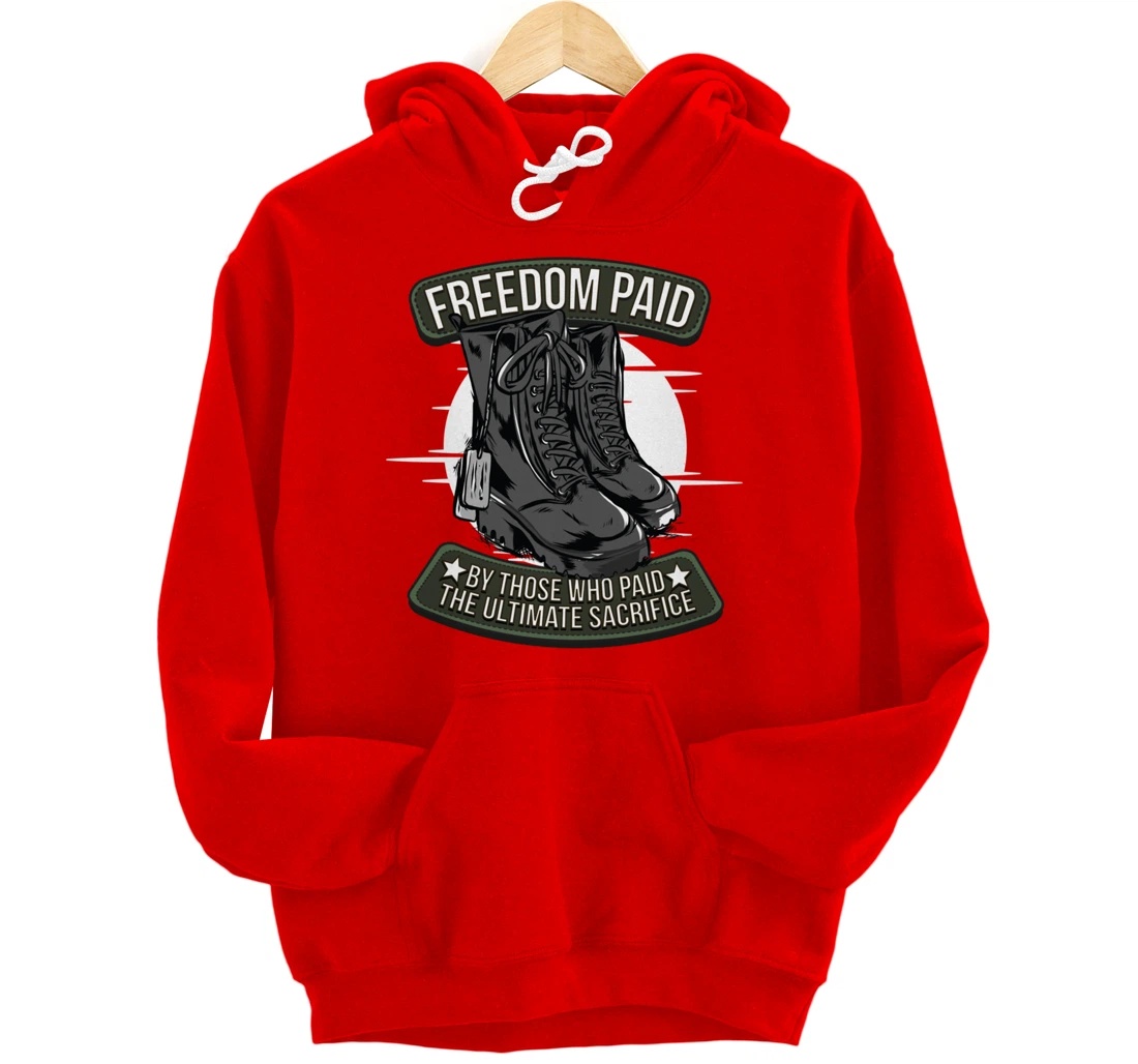 Veterans Day Thank You For Your Service Pullover Hoodie