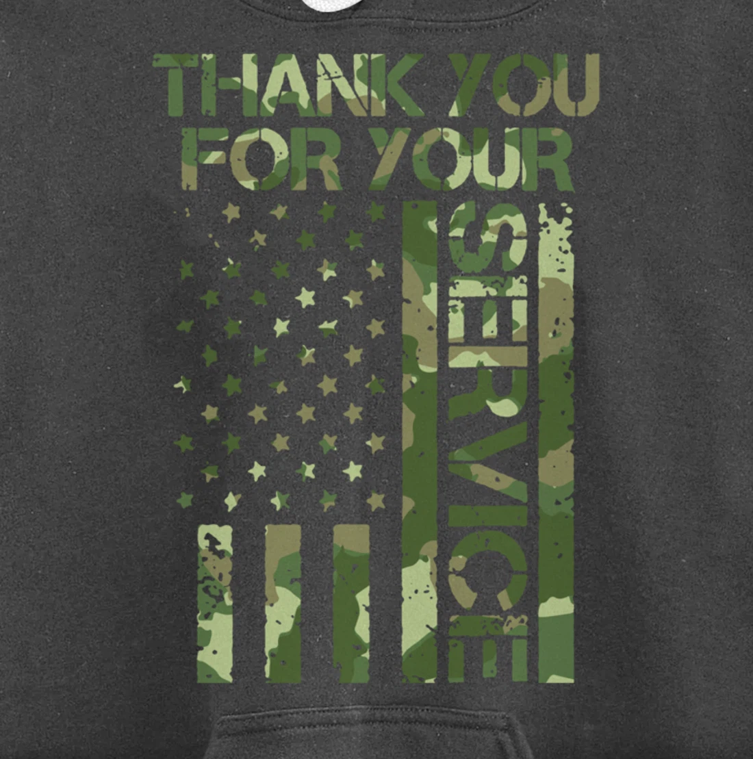 Veterans Day Thank You For Your Service Pullover Hoodie