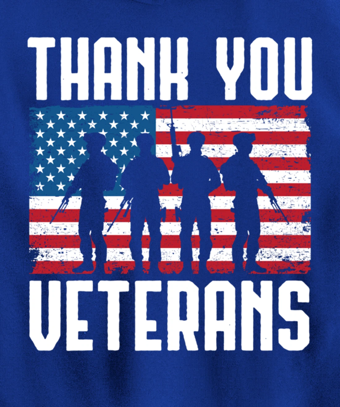Veterans Day Thank You For Your Service Pullover Hoodie