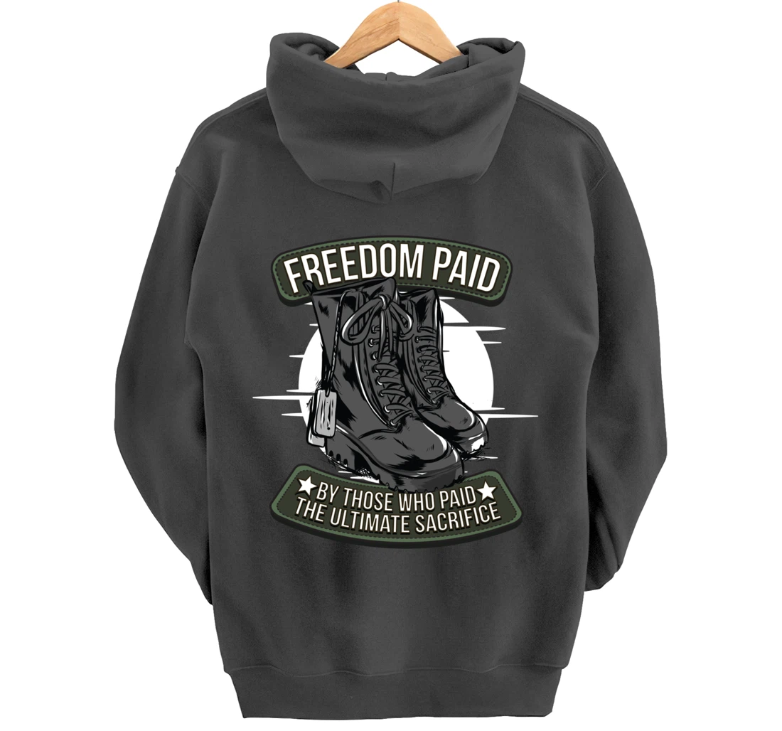 Veterans Day Thank You For Your Service Pullover Hoodie