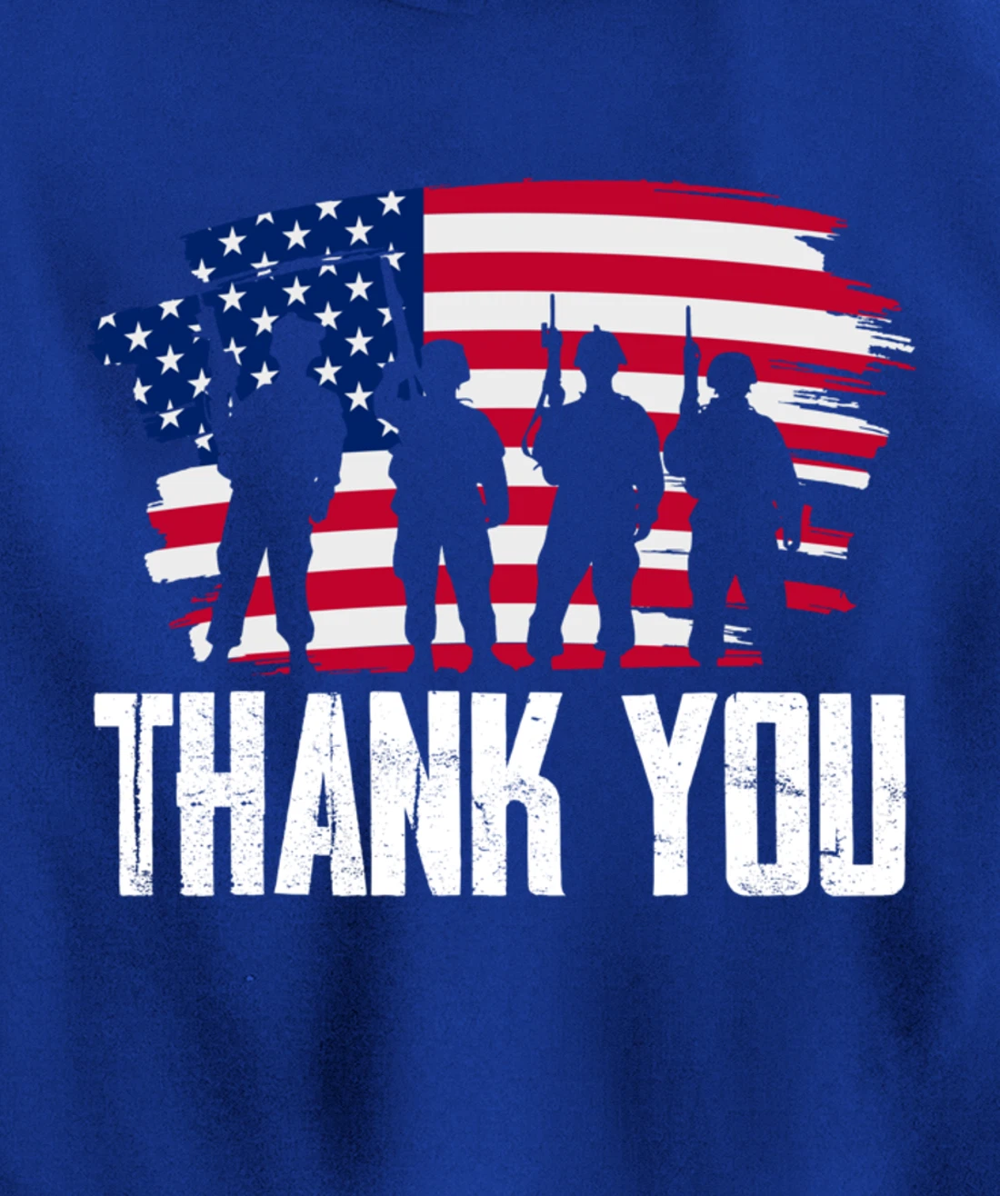 Veterans Day Thank You For Your Service Pullover Hoodie