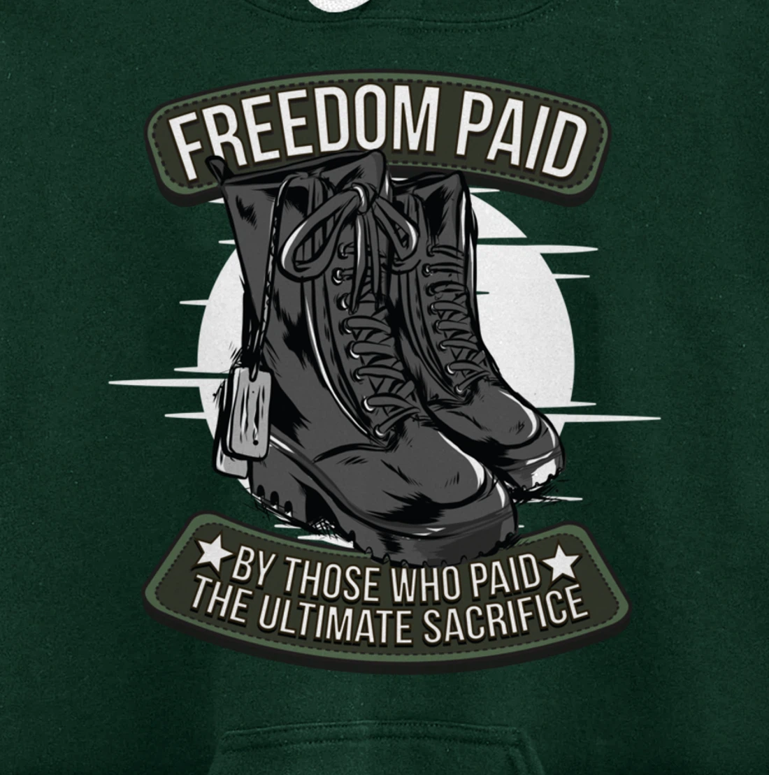 Veterans Day Thank You For Your Service Pullover Hoodie