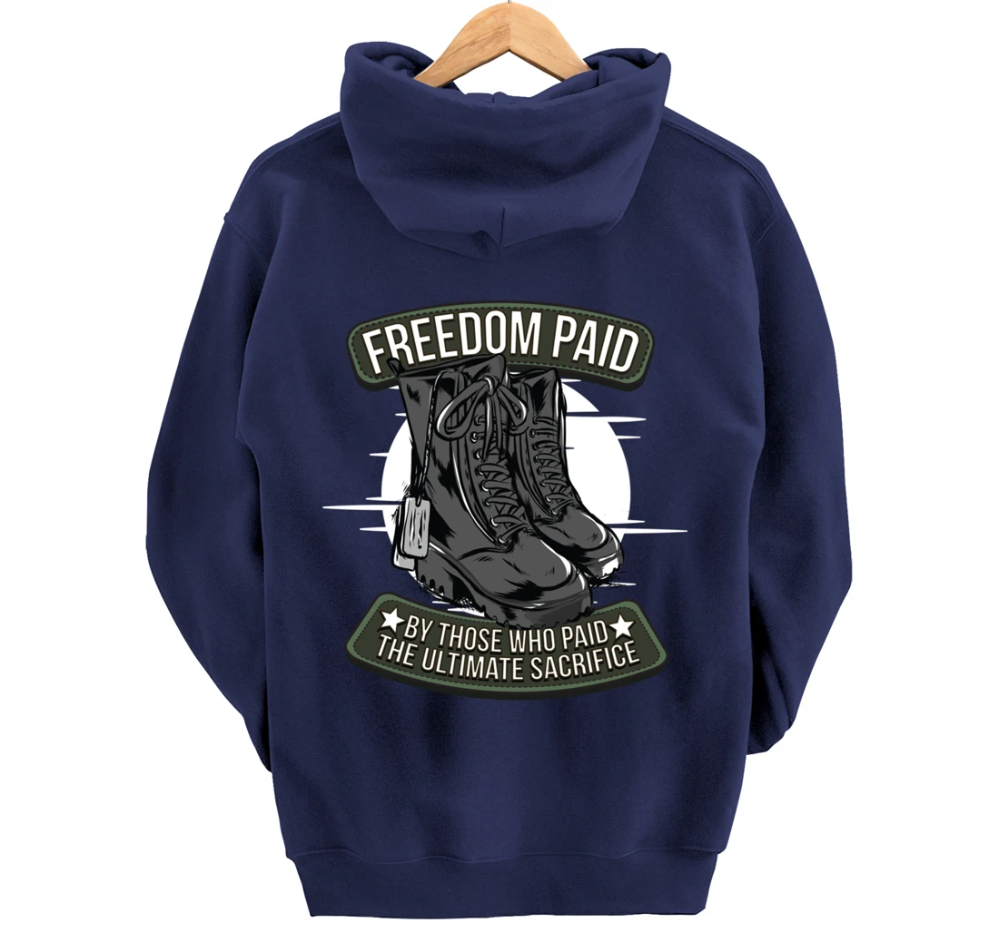 Veterans Day Thank You For Your Service Pullover Hoodie