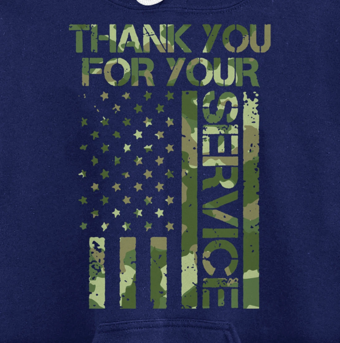 Veterans Day Thank You For Your Service Pullover Hoodie