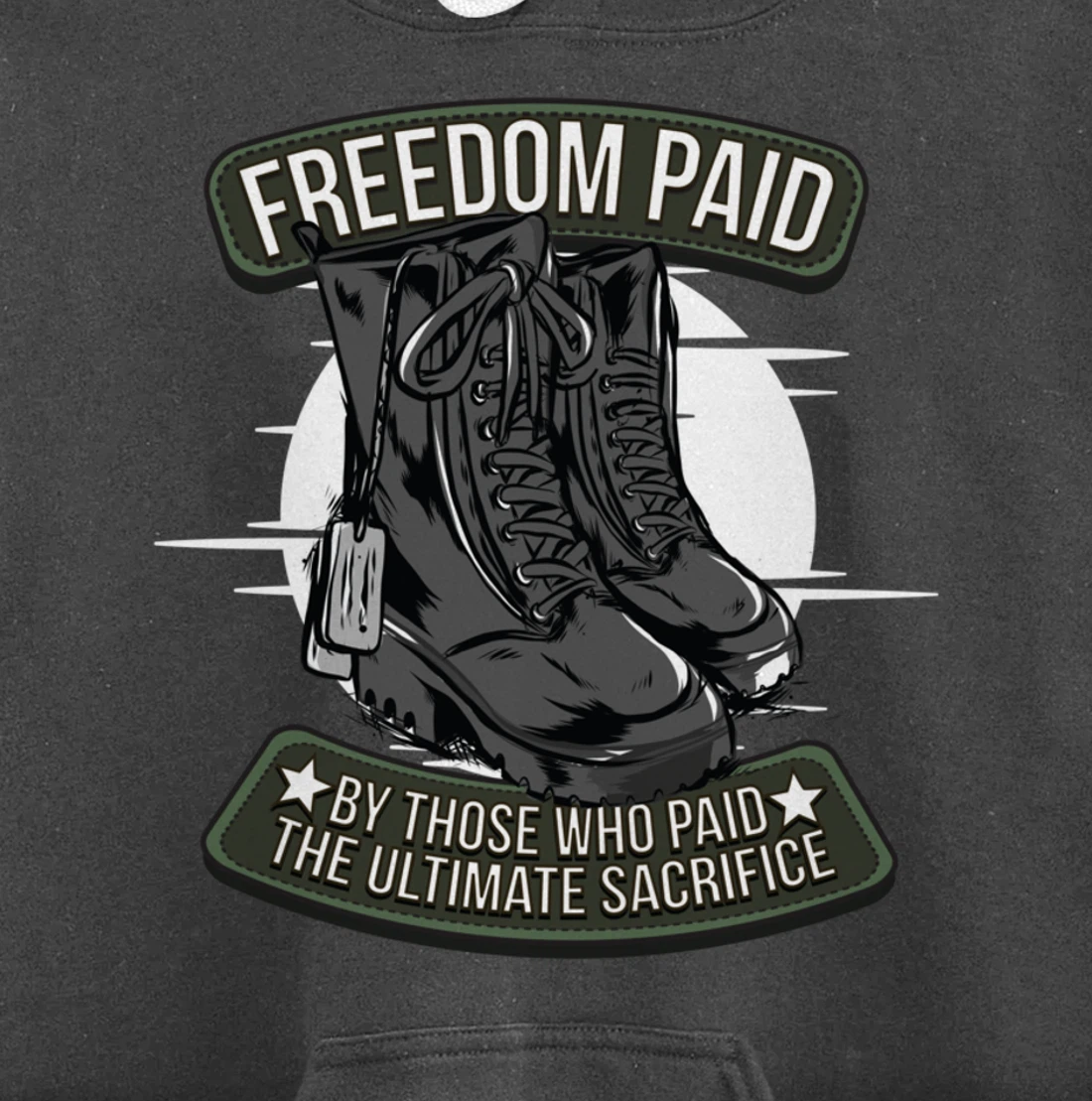 Veterans Day Thank You For Your Service Pullover Hoodie