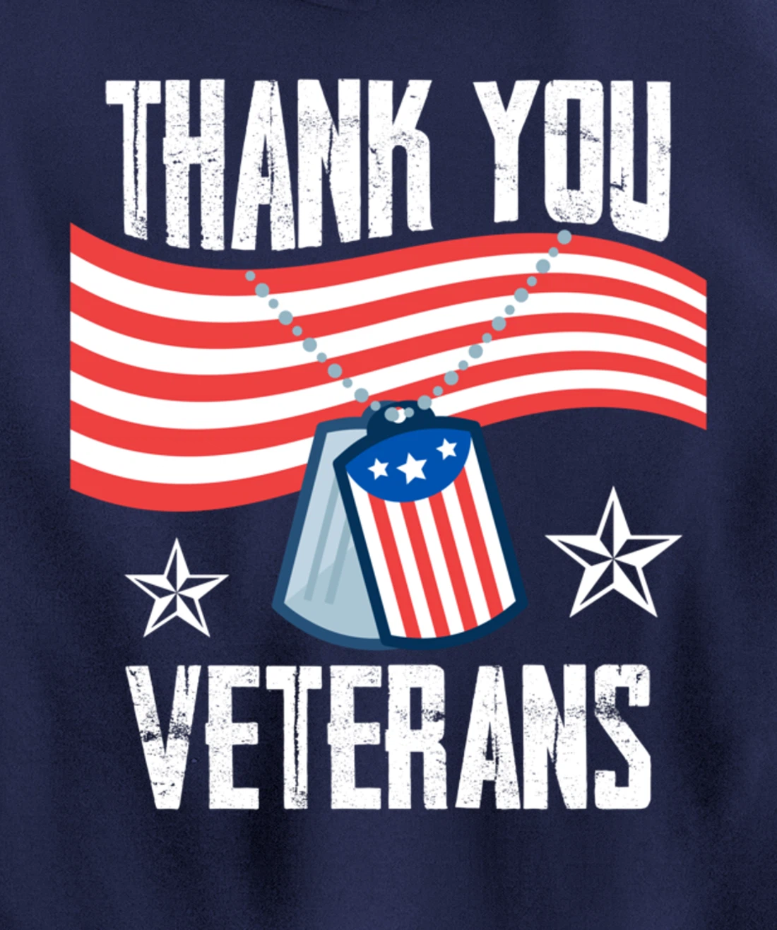 Veterans Day Thank You For Your Service Pullover Hoodie