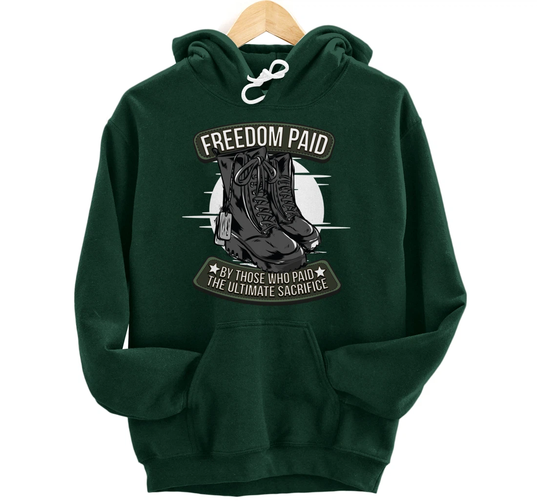 Veterans Day Thank You For Your Service Pullover Hoodie