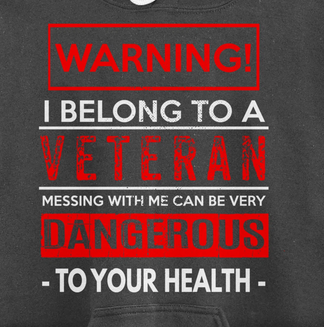 I Belong To A Veteran Proud Military Wife Veterans Day Pullover Hoodie