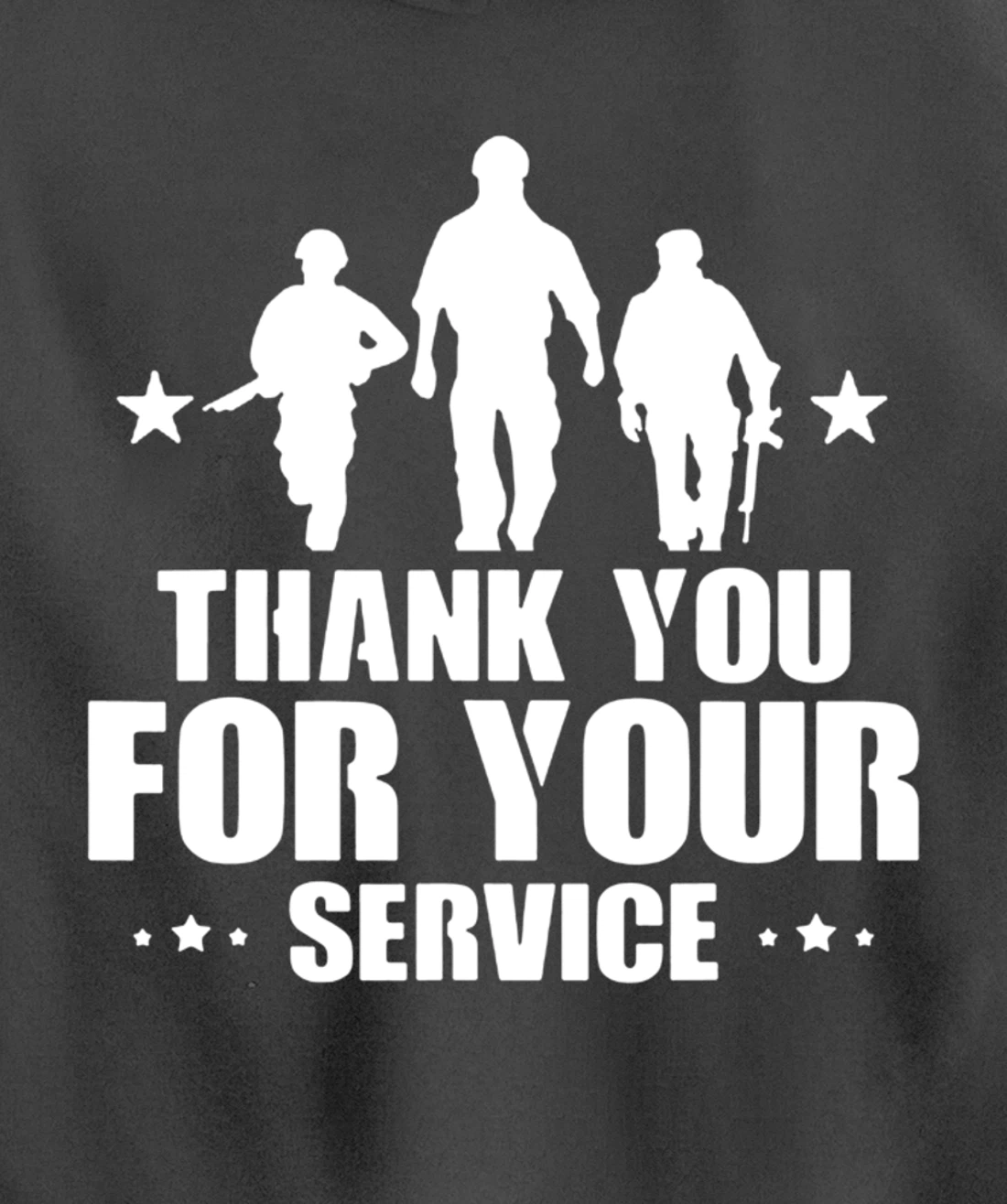 Veterans Day Thank You For Your Service Pullover Hoodie