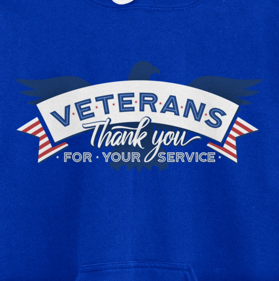 Veterans Day Thank You For Your Service Pullover Hoodie