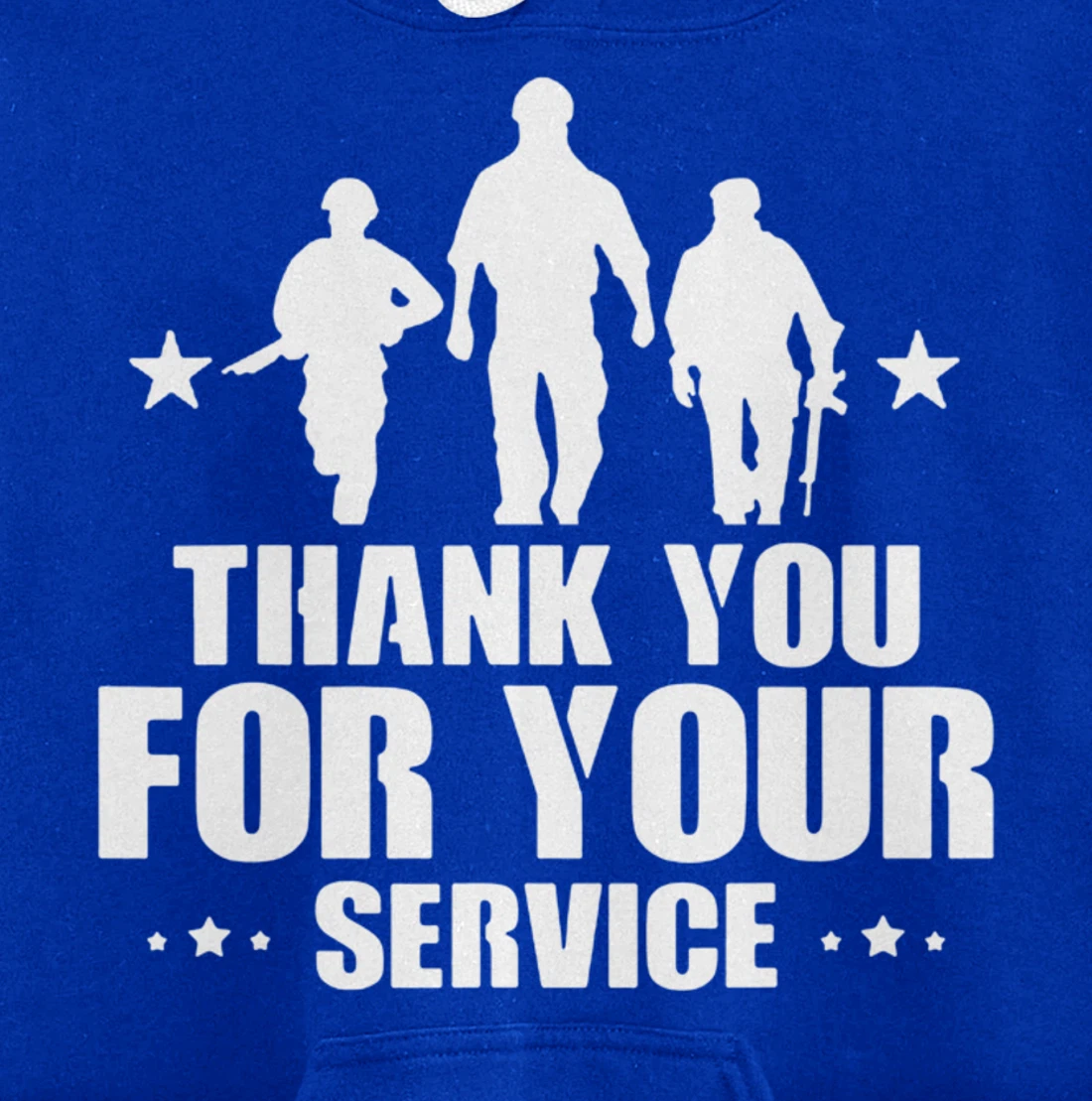 Veterans Day Thank You For Your Service Pullover Hoodie