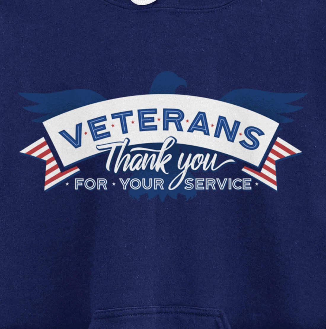 Veterans Day Thank You For Your Service Pullover Hoodie