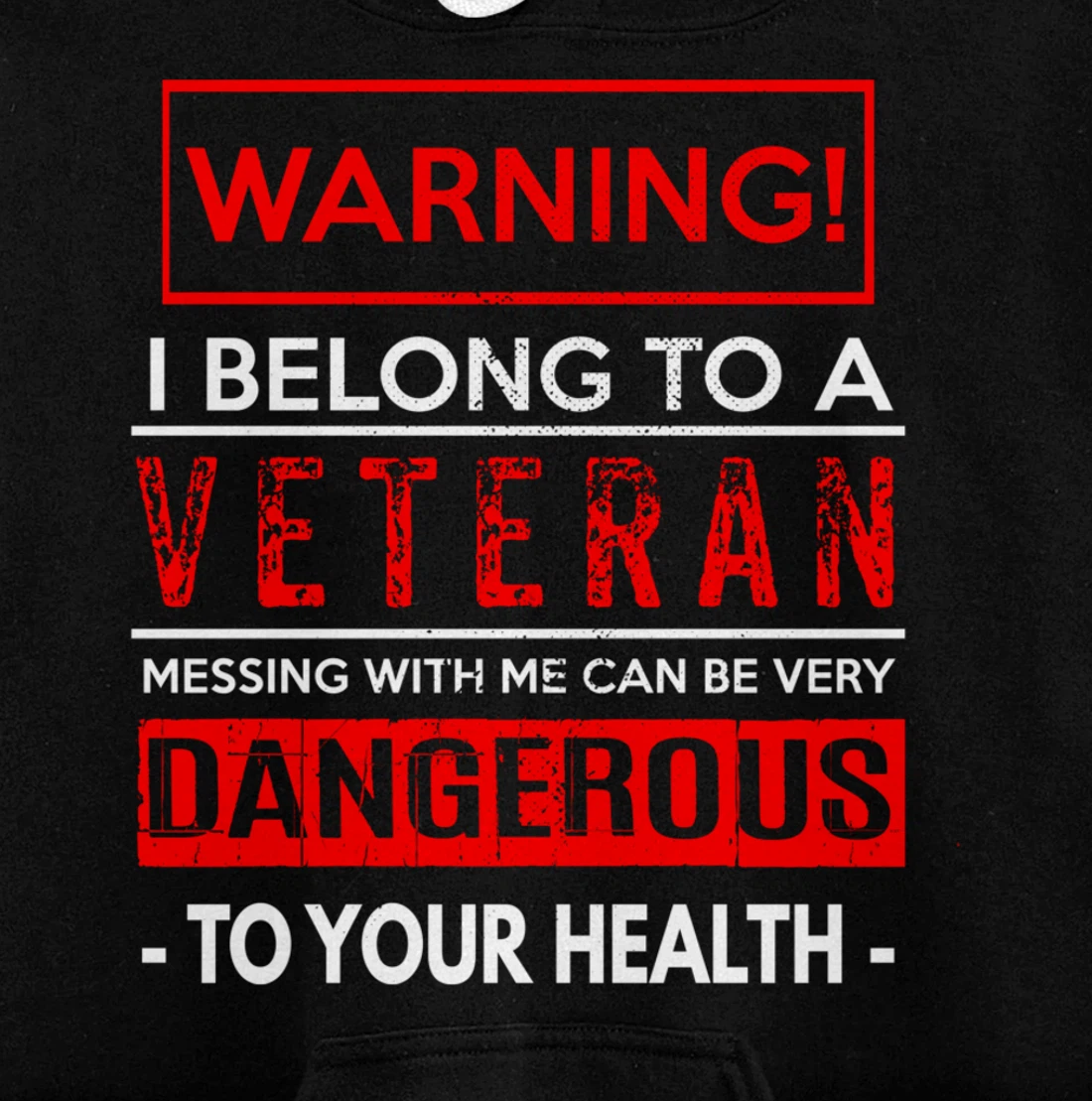 I Belong To A Veteran Proud Military Wife Veterans Day Pullover Hoodie