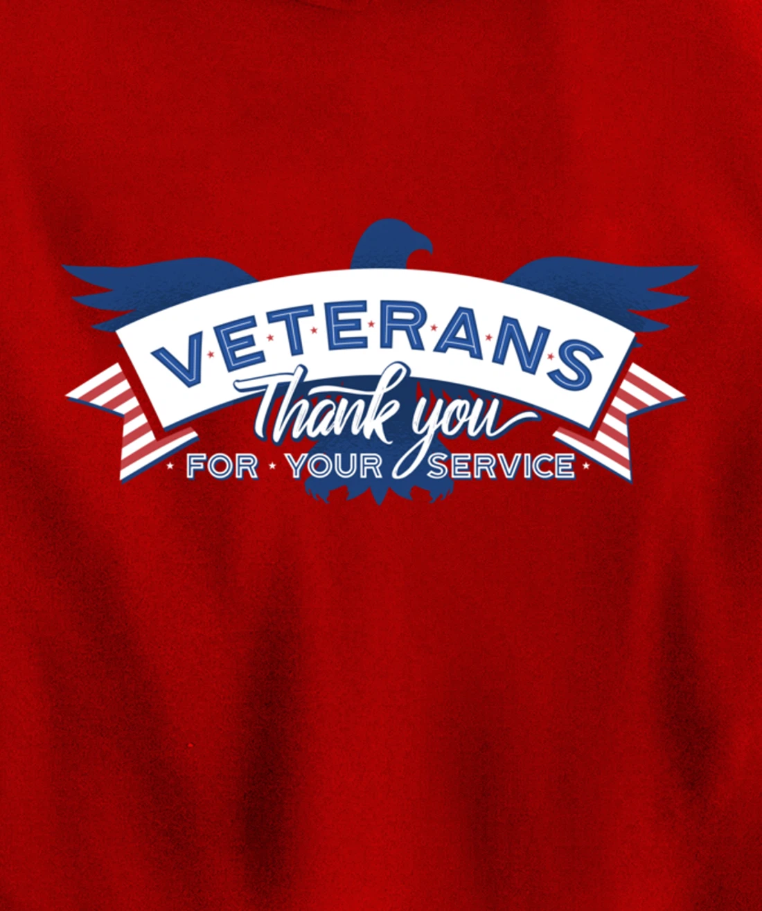 Veterans Day Thank You For Your Service Pullover Hoodie