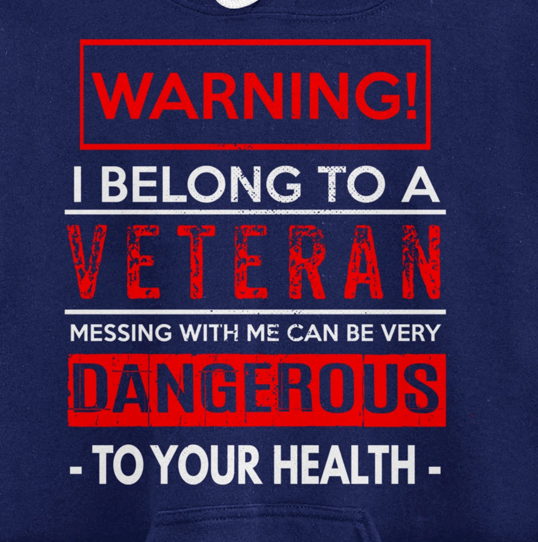 I Belong To A Veteran Proud Military Wife Veterans Day Pullover Hoodie