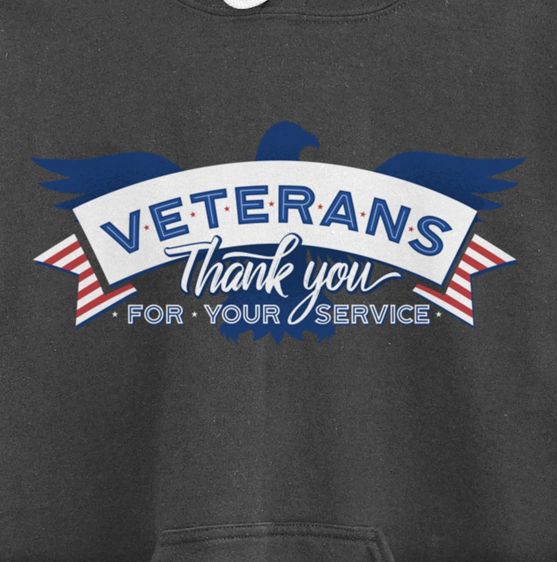 Veterans Day Thank You For Your Service Pullover Hoodie