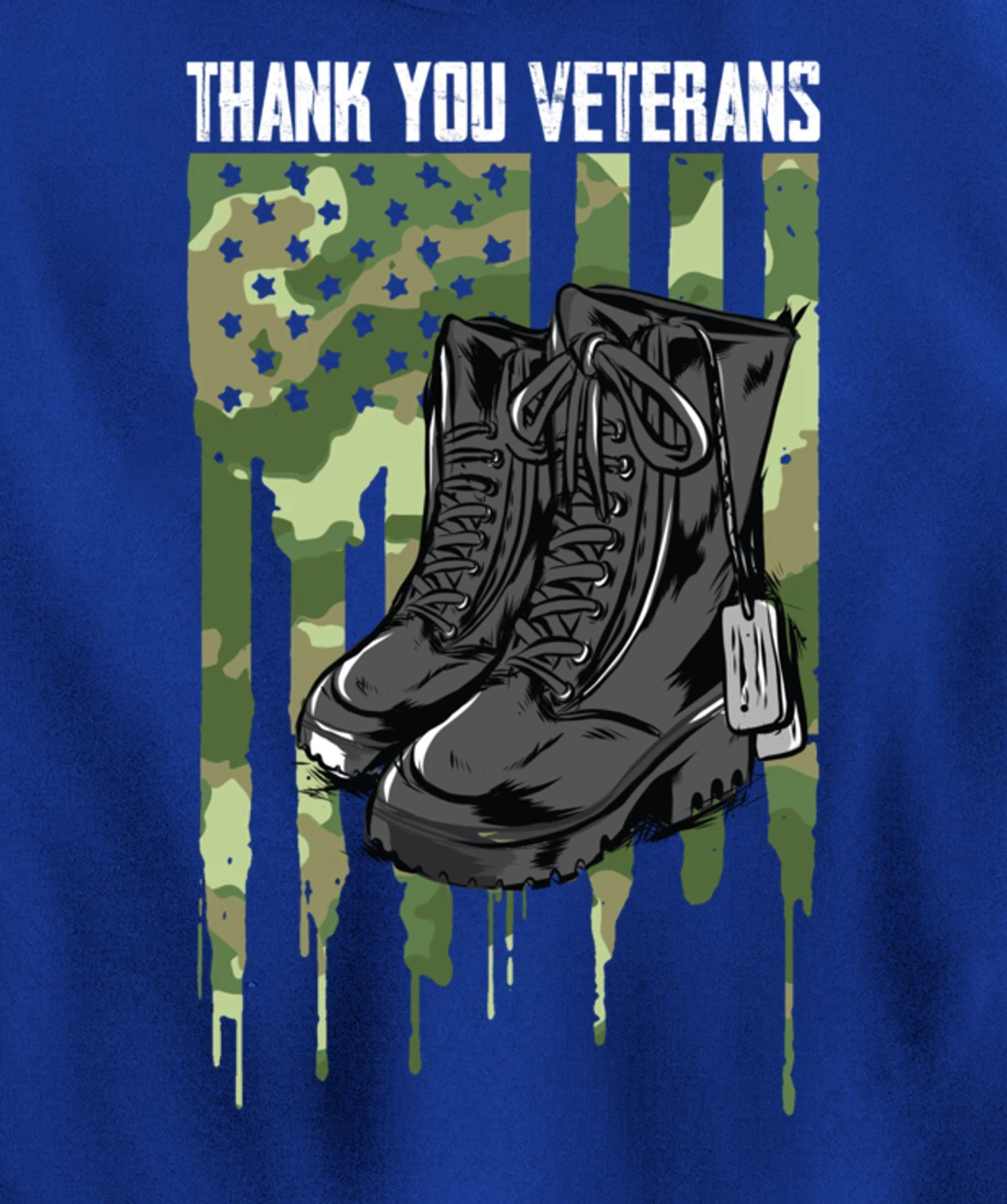 Veterans Day Thank You For Your Service Pullover Hoodie